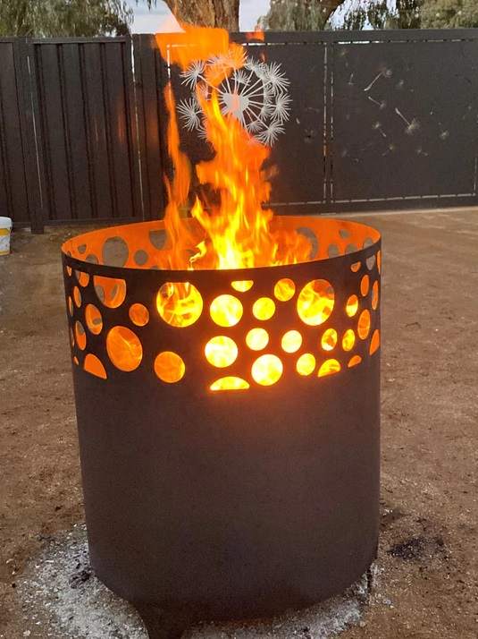 Outdoor Fireplace Ateş Şöminesi