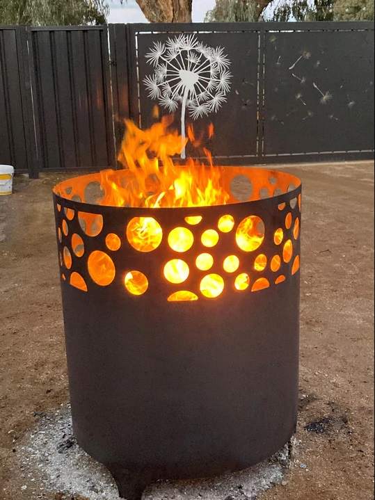 Outdoor Fireplace Ateş Şöminesi