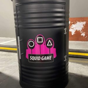 Squid Game Yazılı Varil