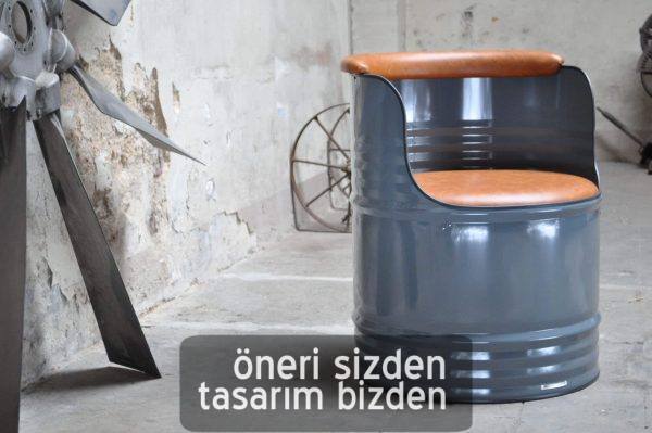 Barrel Armchair - Varil Sandalye
