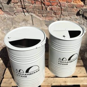 Barrel Dustbin - Varil Çöp Kovası