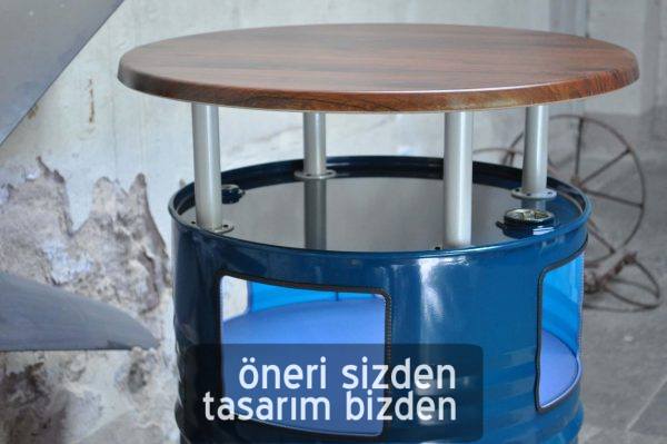 Oil Barrel Bar Tables - Varil Bar Masaları