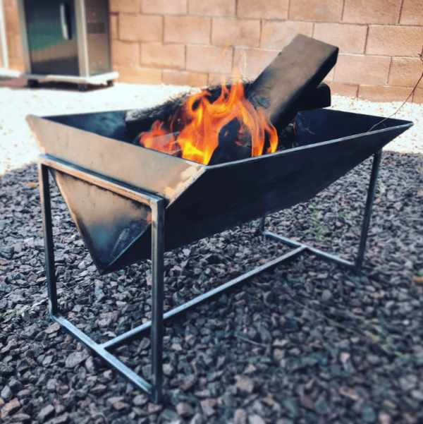 Çelik Ateş Çukuru - Steel Fire Pit